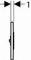 Geberit HyTronic urinoirsturing, infrarood, 230V, model Sigma10, wit-glans-wit