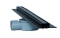 Blue Label Slimline RVS douchegoot 800mm zwart met flens zwart RVS rooster SD80VSLBL productfoto 2