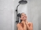 Hansgrohe Raindance 240 PowderRain 1jet showerpipe: m. Ecostat Comfort douchethermostaat, HOH=15cm, Raind. Select S 120 3jet handd. en hoofdd. 1jet mat zwart 27633670 productfoto 2