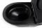 Blue Label Odin rimfree wandcloset 49cm met closetzitting softclose zitting/quick release mat zwart FK040BM