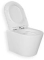 Blue Label Odin rimfree wandcloset 49cm met closetzitting softclose/quick release mat wit FK040WM