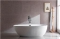 Blue Label Ove ei-vormig bad vrijstaand 180x90cm glans wit productfoto 1