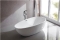 Blue Label Ove ei-vormig bad vrijstaand 180x90cm glans wit productfoto 2