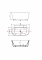 Blue Label Rasmus back-to-wall bad 170x80cm glans wit maattekening