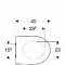 Geberit iCon closetzitting met deksel softclose wit (montage van bovenaf) 574950000