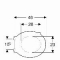 Geberit 300 Comfort closetzitting met deksel MIVA antibacterieel wit 501386001
