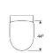 Geberit 280 Basic combipack wandcloset met zitting diepspoel 53cm wit S8P01400000G