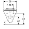 Geberit 280 Basic combipack diepspoel zonder spoelrand wit S8P01500000G