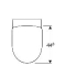 Geberit 280 Basic combipack diepspoel zonder spoelrand wit S8P01500000G
