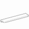 Geberit 300 Basic, Planchet, wand, keramiek, 600 x 60 x 120mm (LxHxD), wit