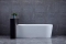 Blue Label Rasmus back-to-wall bad links 170x80cm glans wit productfoto 1