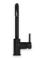 Blue Label Brondby wastafelkraan C-uitloop cold start mat zwart FK-0329-BL