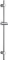 Blue Label Brondby glijstang 90cm messing voorzien van handdouchehouder chroom-look FK-T0701-CH