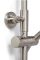 Blue Label Brondby douchesysteem in hoogte verstelbaar messing hoofddouche 25cm geborsteld nikkel FK-8075-BN productfoto 3