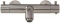 Blue Label Brondby badthermostaat HOH 15cm geborsteld nikkel FK-8077-BN