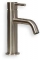 Blue Label Brondby wastafelkraan cold start geborsteld nikkel FK-0321-BN