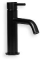 Blue Label Brondby wastafelkraan cold start eengreeps mat zwart FK-0321-BL productfoto 1