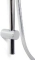 Blue Label Brondby glijstangset 90cm met douchethermostaat 150mm slang 150cm chroom FK-8072ASET-CH
