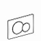 Geberit Sigma 01 bedieningspaneel DF frontbediend 24.6x16.4cm mat chroom 115770JQ5