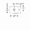 Geberit Renova Compact fontein m. kraangat rechts m. overloop 40x25x15cm wit 276140000