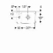 Geberit Renova Compact fontein compact m. kraangat links m. overloop 40x25x15cm wit 276240000