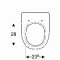 Geberit 300 Basic closetpot-94 diepspoel 35.5x47cm PK wit S8000300000G