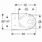 Geberit 300 Basic wandcloset vlakspoel 54cm wit S8200200000G