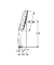Grohe Rainshower SmartActive Handdouche 3x straalsoort antikalksysteem 9,5 l/min chroom 26574000