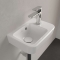 Villeroy & Boch O.novo Compact fontein m. overloop met kraangat rechts 36x25cm wit 43433601