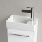 Villeroy & Boch Avento fontein m. kraangat rechts z. overloop 36x22cm wit 43003L01