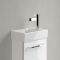 Villeroy & Boch Avento fontein m. kraangat rechts z. overloop 36x22cm wit 43003L01