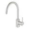 Grohe Concetto keukenkraan m. hoge draaibare uitloop en uittrekbare mousseur supersteel 32663DC3