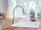 Grohe Concetto keukenkraan m. hoge draaibare uitloop en uittrekbare mousseur supersteel 32663DC3