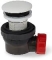 Blue Label Annika Easy, Afvoerplug (klik waste), rond, 63mm diameter, wit