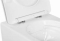 Blue Label Balder rimfree wandcloset 49cm met closetzitting softclose/quick release wit FK038WG