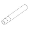 Rehau Rautitan Stabil meerlagenbuis glad, 50x4.5mm, 3 lagen, aluminium, PE-RT II, buis grijs, 5m