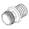 Rehau Rautitan RX+, overgang 50-R1 1/2