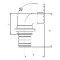 Rehau Rautitan RX+, knieovergang 50-RP1 1/2