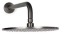 Blue Label Brondby douchesysteem horizontaal met houder incl. inbouwdeel, gun metal FK-003-H-GM