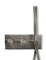Blue Label Brondby douchesysteem horizontaal met houder incl. inbouwdeel, geborsteld nikkel FK-003-H-BN