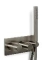 Blue Label Brondby douchesysteem horizontaal met houder incl. inbouwdeel, geborsteld nikkel FK-003-H-BN