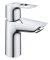 Grohe BauLoop S-size wastafelkraan met gladde body chroom 23337001
