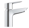 Grohe BauEdge S-size wastafelkraan met gladde body chroom 23330001