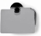 Blue Label Vida toiletrolhouder met klep chroom