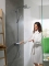 Hansgrohe Crometta S 240 1jet showerpipe EcoSmart: m. Ecostat 1001 CL douchethermostaat HOH=15cm, S 240 1jet hoofdd, Vario handdouche chroom 27268000