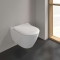 Villeroy en Boch Subway 2.0 directflush combipack 56cm met slimseat toiletzitting wit ceramicplus 5614R2R1