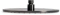 Blue Label Brondby 25cm hoofddouche gun metal FK-0030GM