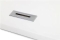 Blue Label Rasmus back-to-wall bad, hoek links acryl 170x80x58cm mat wit