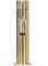 Blue Label Brondby wastafelkraan cold start geborsteld goud FK-0321-BB