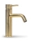 Blue Label Brondby wastafelkraan cold start geborsteld goud FK-0321-BB